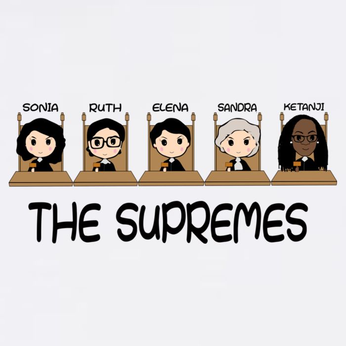 THE SUPREMES Ketanji Brown Jackson RBG Sotomayor Cute Cooling Performance Crew T-Shirt