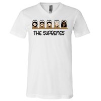 THE SUPREMES Ketanji Brown Jackson RBG Sotomayor Cute V-Neck T-Shirt