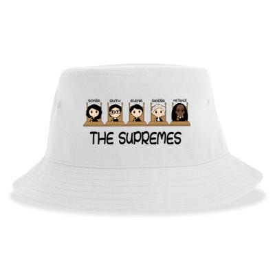 THE SUPREMES Ketanji Brown Jackson RBG Sotomayor Cute Sustainable Bucket Hat