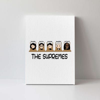 THE SUPREMES Ketanji Brown Jackson RBG Sotomayor Cute Canvas