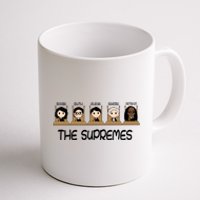 THE SUPREMES Ketanji Brown Jackson RBG Sotomayor Cute Coffee Mug