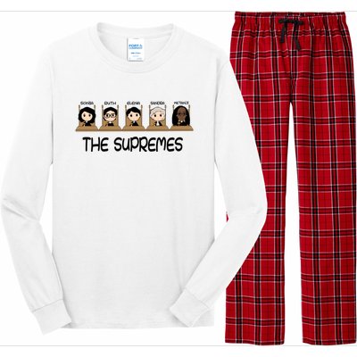 THE SUPREMES Ketanji Brown Jackson RBG Sotomayor Cute Long Sleeve Pajama Set