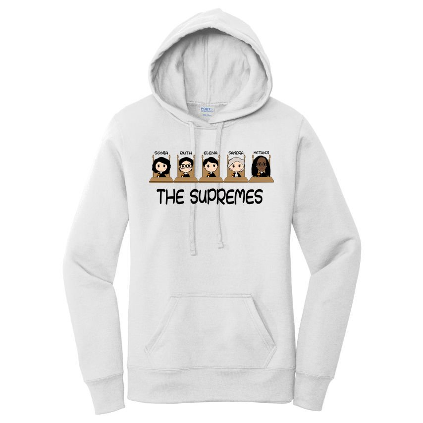 THE SUPREMES Ketanji Brown Jackson RBG Sotomayor Cute Women's Pullover Hoodie