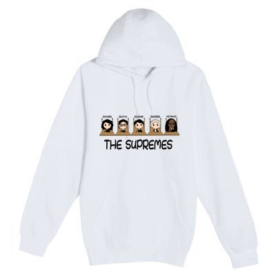 THE SUPREMES Ketanji Brown Jackson RBG Sotomayor Cute Premium Pullover Hoodie