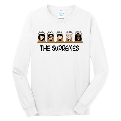 THE SUPREMES Ketanji Brown Jackson RBG Sotomayor Cute Tall Long Sleeve T-Shirt