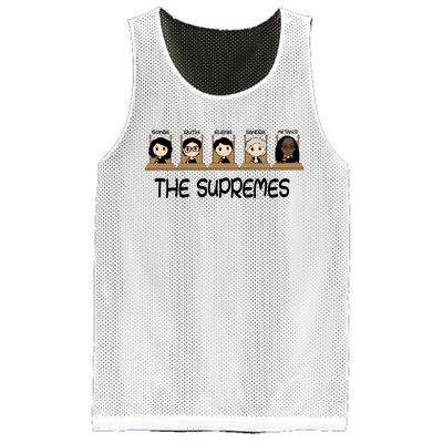 THE SUPREMES Ketanji Brown Jackson RBG Sotomayor Cute Mesh Reversible Basketball Jersey Tank