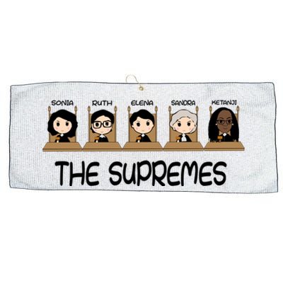 THE SUPREMES Ketanji Brown Jackson RBG Sotomayor Cute Large Microfiber Waffle Golf Towel