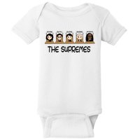 THE SUPREMES Ketanji Brown Jackson RBG Sotomayor Cute Baby Bodysuit