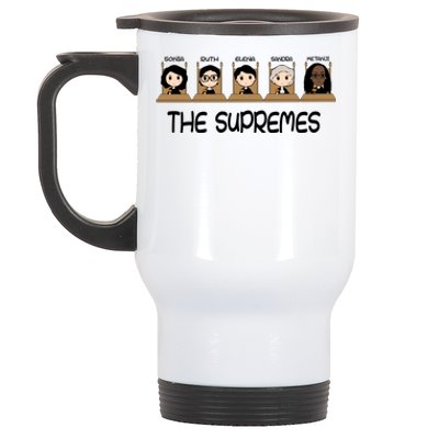 THE SUPREMES Ketanji Brown Jackson RBG Sotomayor Cute Stainless Steel Travel Mug