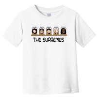 THE SUPREMES Ketanji Brown Jackson RBG Sotomayor Cute Toddler T-Shirt