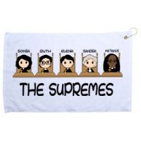 THE SUPREMES Ketanji Brown Jackson RBG Sotomayor Cute Grommeted Golf Towel