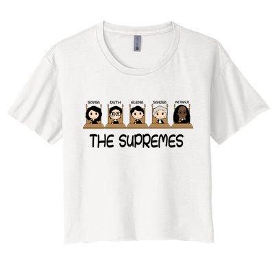 THE SUPREMES Ketanji Brown Jackson RBG Sotomayor Cute Crop Top