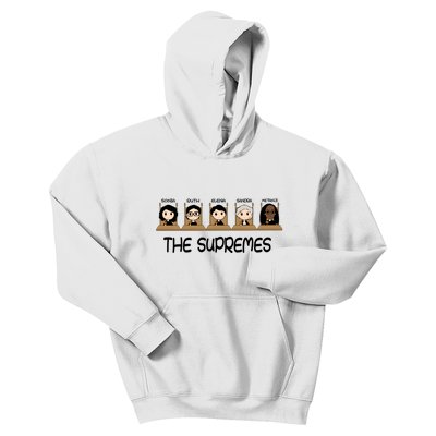 THE SUPREMES Ketanji Brown Jackson RBG Sotomayor Cute Kids Hoodie