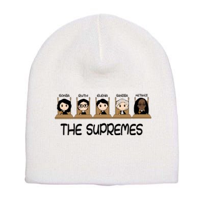 THE SUPREMES Ketanji Brown Jackson RBG Sotomayor Cute Short Acrylic Beanie