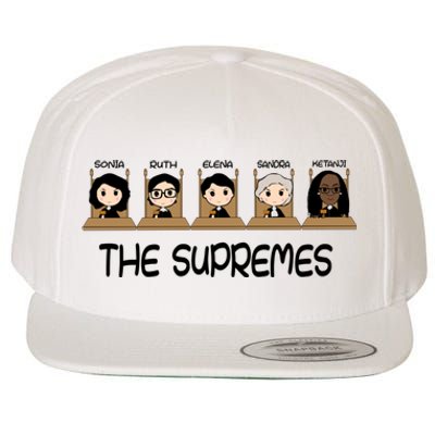 THE SUPREMES Ketanji Brown Jackson RBG Sotomayor Cute Wool Snapback Cap