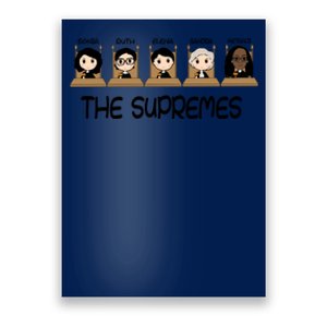 THE SUPREMES Ketanji Brown Jackson RBG Sotomayor Cute Poster