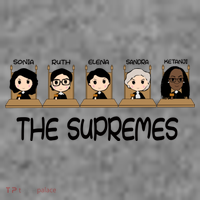 THE SUPREMES Ketanji Brown Jackson RBG Sotomayor Cute Tall T-Shirt