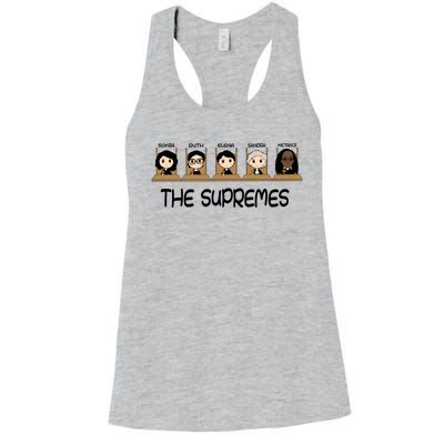 THE SUPREMES Ketanji Brown Jackson RBG Sotomayor Cute Women's Racerback Tank