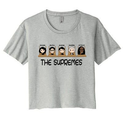 THE SUPREMES Ketanji Brown Jackson RBG Sotomayor Cute Crop Top