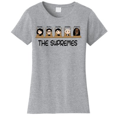 THE SUPREMES Ketanji Brown Jackson RBG Sotomayor Cute Women's T-Shirt