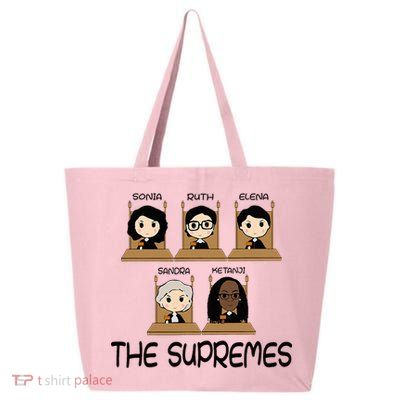 The Supremes Ketanji Brown Jackson Rbg Sotomayor 25L Jumbo Tote