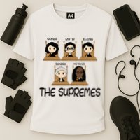 The Supremes Ketanji Brown Jackson Rbg Sotomayor Cooling Performance Crew T-Shirt
