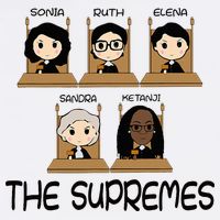 The Supremes Ketanji Brown Jackson Rbg Sotomayor Cooling Performance Crew T-Shirt