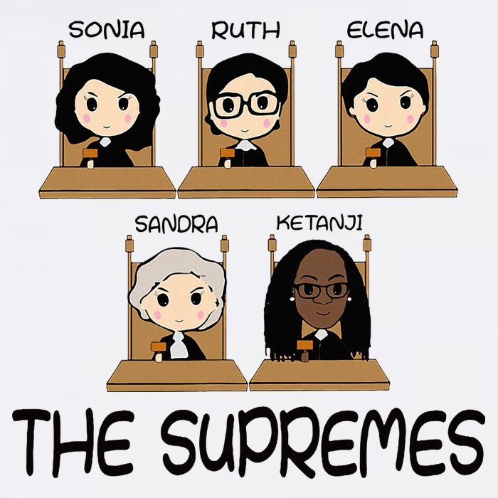 The Supremes Ketanji Brown Jackson Rbg Sotomayor Cooling Performance Crew T-Shirt