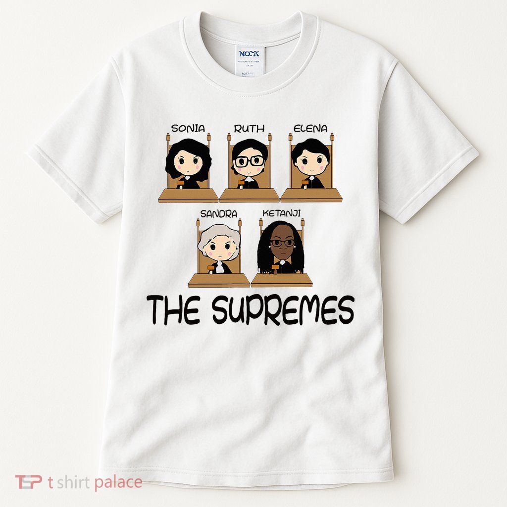 The Supremes Ketanji Brown Jackson Rbg Sotomayor Tall T-Shirt