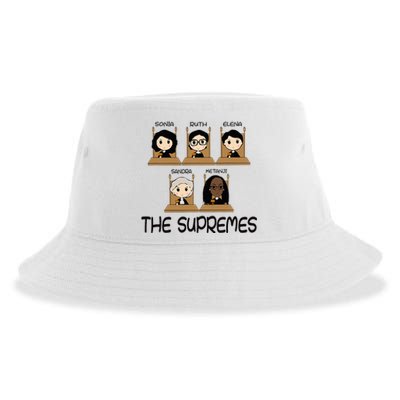 The Supremes Ketanji Brown Jackson Rbg Sotomayor Sustainable Bucket Hat