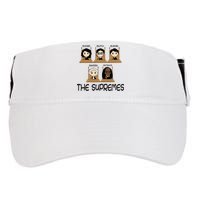 The Supremes Ketanji Brown Jackson Rbg Sotomayor Adult Drive Performance Visor