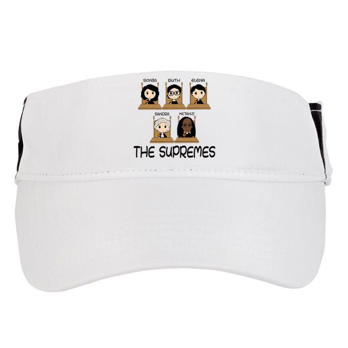 The Supremes Ketanji Brown Jackson Rbg Sotomayor Adult Drive Performance Visor