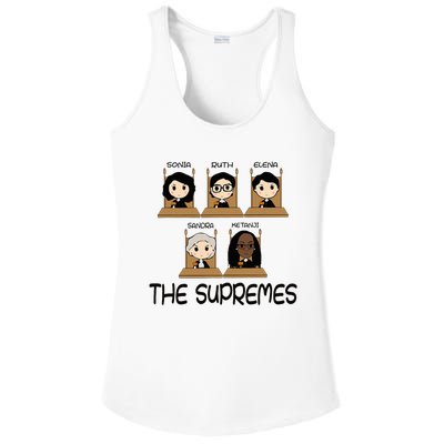 The Supremes Ketanji Brown Jackson Rbg Sotomayor Ladies PosiCharge Competitor Racerback Tank