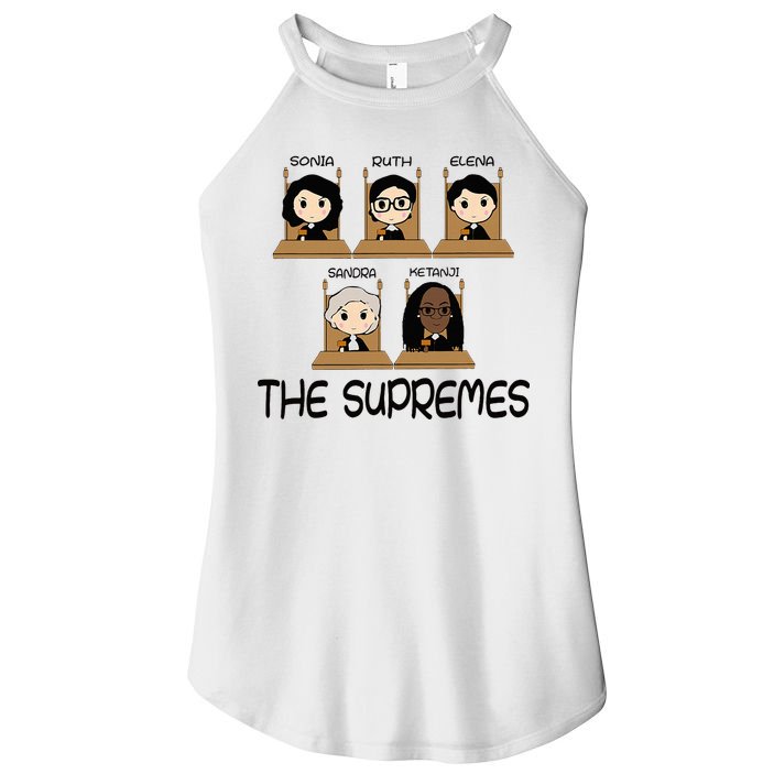 The Supremes Ketanji Brown Jackson Rbg Sotomayor Women's Perfect Tri Rocker Tank