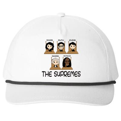 The Supremes Ketanji Brown Jackson Rbg Sotomayor Snapback Five-Panel Rope Hat