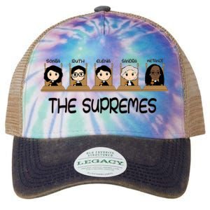 THE SUPREMES Ketanji Brown Jackson RBG Sotomayor cute Legacy Tie Dye Trucker Hat