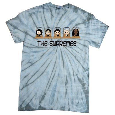 THE SUPREMES Ketanji Brown Jackson RBG Sotomayor cute Tie-Dye T-Shirt