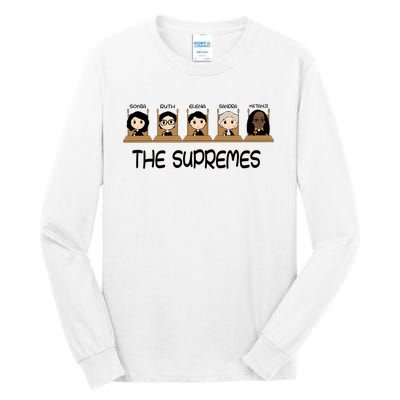 THE SUPREMES Ketanji Brown Jackson RBG Sotomayor cute Tall Long Sleeve T-Shirt