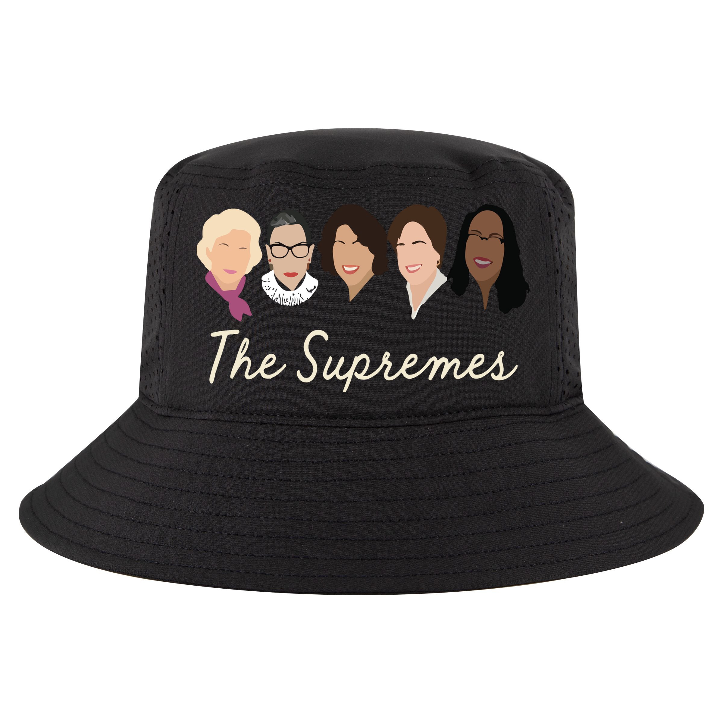 The Supremes Ketanji Brown Jackson Rbg Sotomayor Cute Cool Comfort Performance Bucket Hat