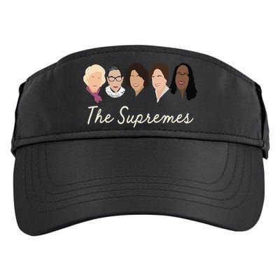 The Supremes Ketanji Brown Jackson Rbg Sotomayor Cute Adult Drive Performance Visor