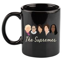 The Supremes Ketanji Brown Jackson Rbg Sotomayor Cute 11oz C Handle Ceramic Mug