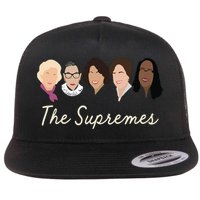 The Supremes Ketanji Brown Jackson Rbg Sotomayor Cute Flat Bill Trucker Hat