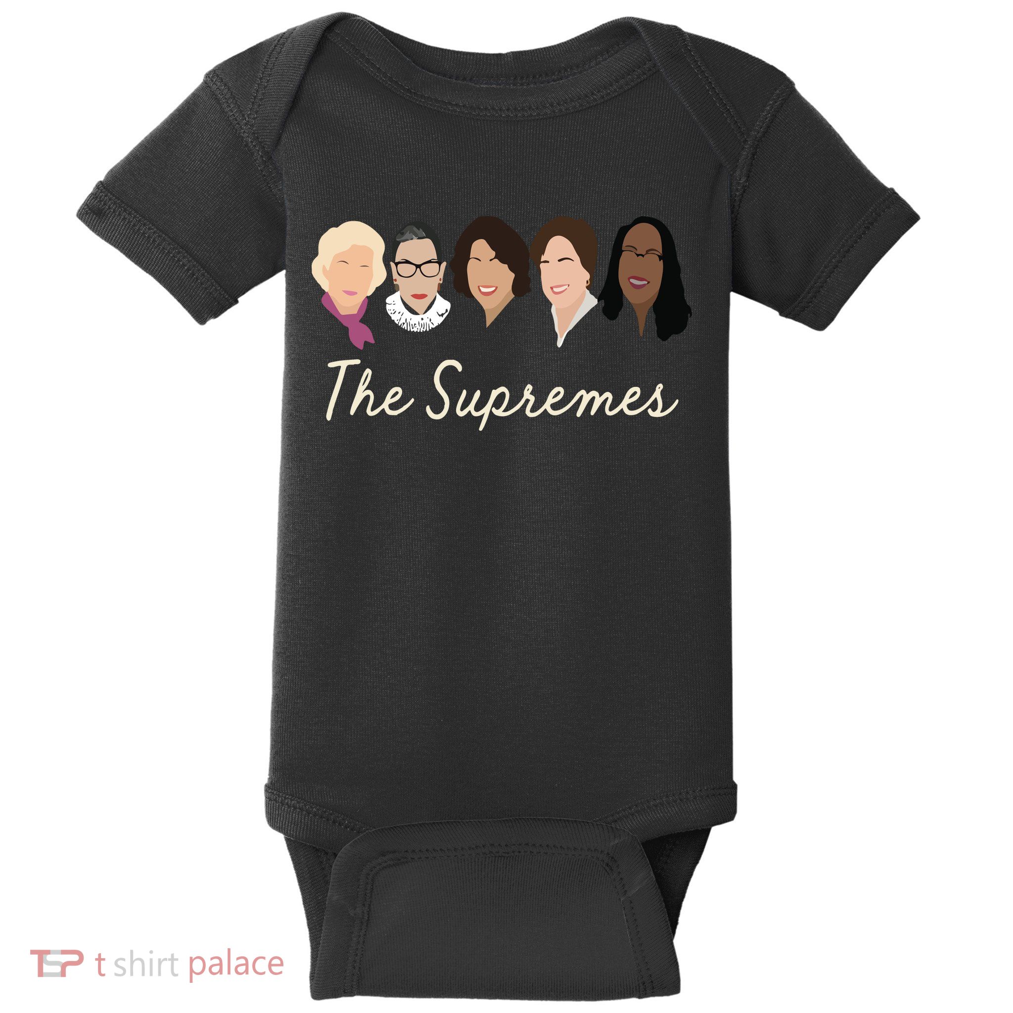 The Supremes Ketanji Brown Jackson Rbg Sotomayor Cute Baby Bodysuit