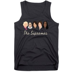 The Supremes Ketanji Brown Jackson Rbg Sotomayor Cute Tank Top