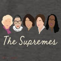 The Supremes Ketanji Brown Jackson Rbg Sotomayor Cute Vector Backpack