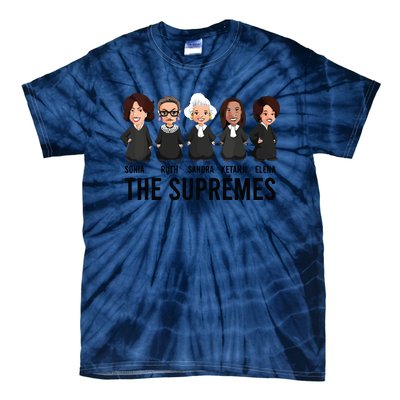 The Supremes Ketanji Brown Jackson Rbg Sotomayor Cute Tie-Dye T-Shirt