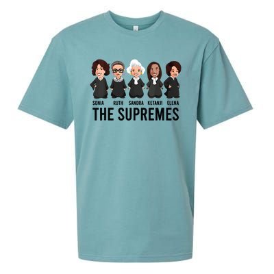 The Supremes Ketanji Brown Jackson Rbg Sotomayor Cute Sueded Cloud Jersey T-Shirt