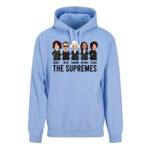 The Supremes Ketanji Brown Jackson Rbg Sotomayor Cute Unisex Surf Hoodie