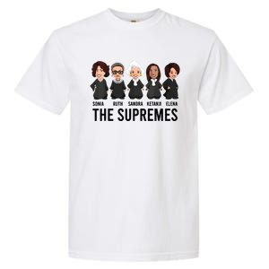 The Supremes Ketanji Brown Jackson Rbg Sotomayor Cute Garment-Dyed Heavyweight T-Shirt