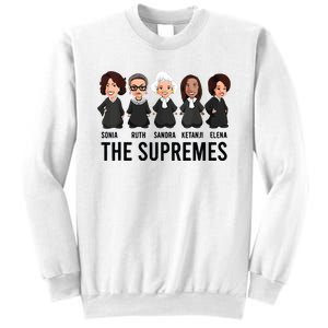 The Supremes Ketanji Brown Jackson Rbg Sotomayor Cute Sweatshirt